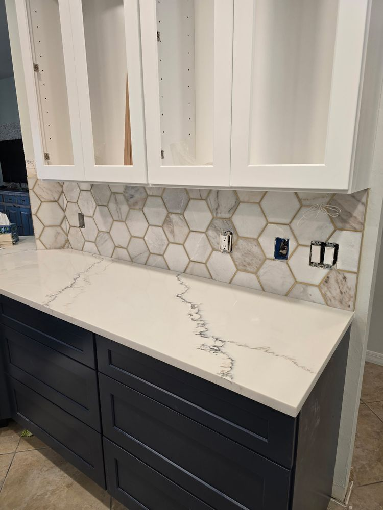 Tiled shower installation by Tile Unlimited in North Port